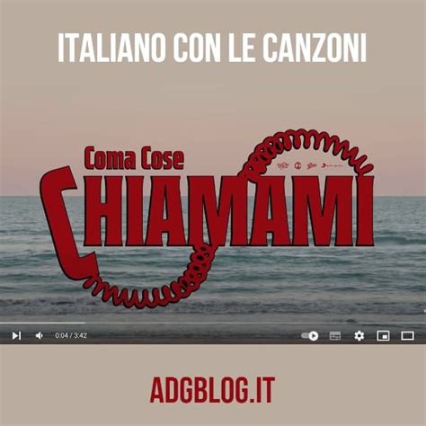 testi coma_cose chiamami